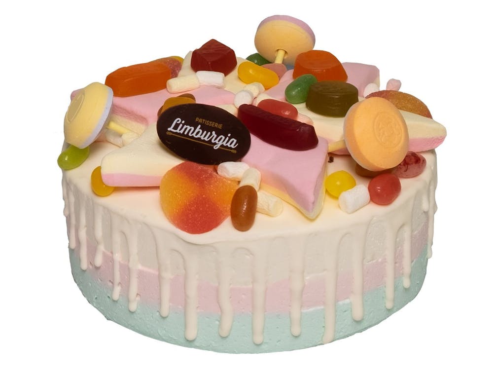 Tarta de chuches - Candy cake - Gâteau de bonbons - Snoeptaart