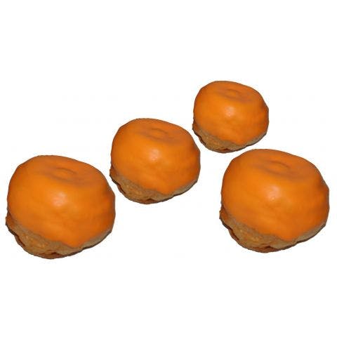 Oranje Bossche bollen 4 stuks 