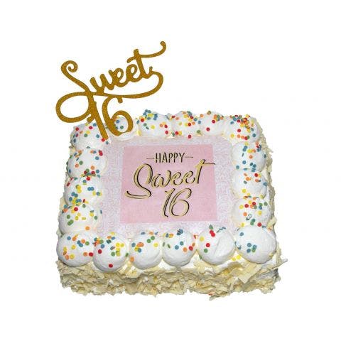 Sweet 16 taart