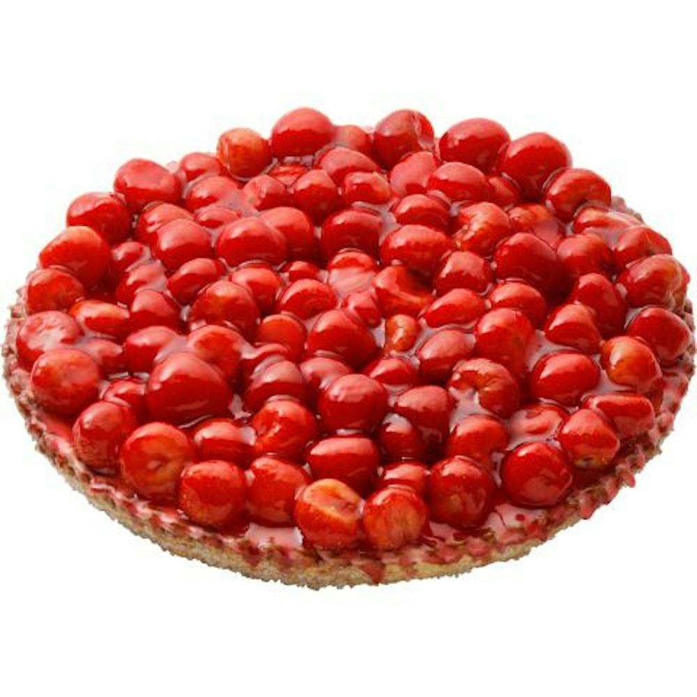 Verse aardbeien korst vlaai