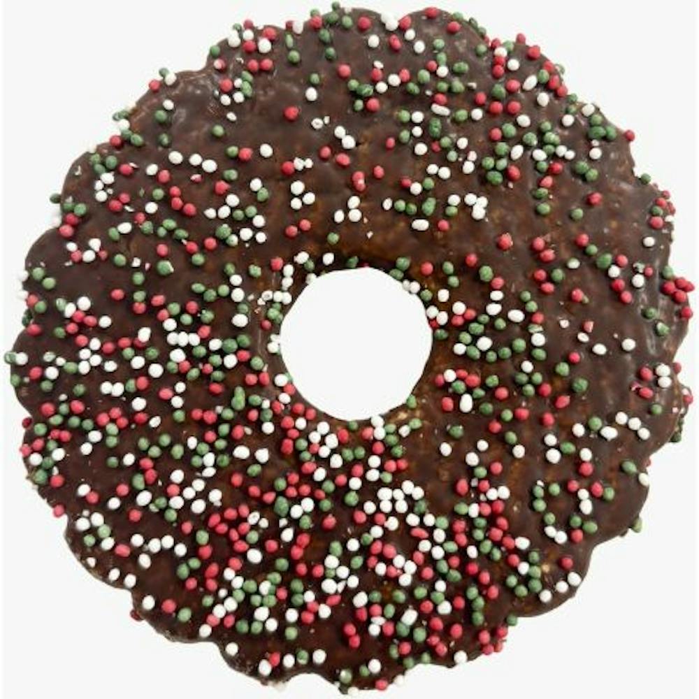 Luxe Chocolade kerstkrans - 8 stuks